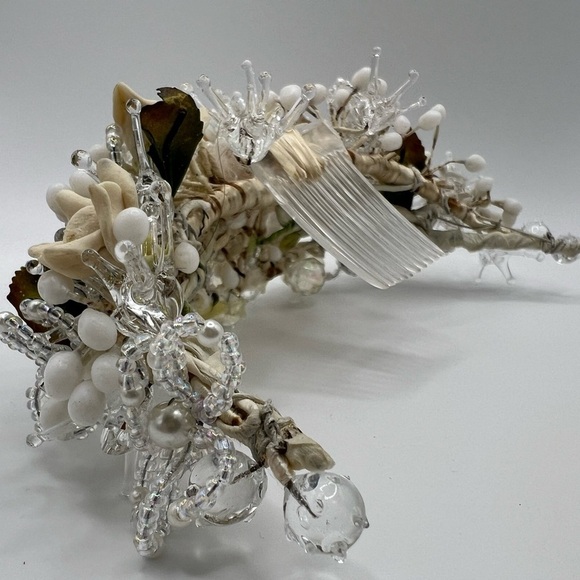 Vintage hairband wedding main image 8